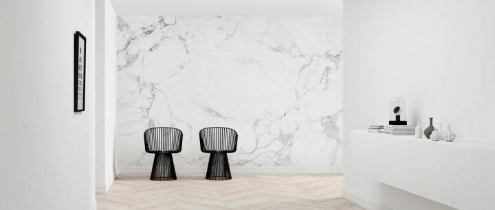 楽天市場 白 大理石 ホワイト マーブルの壁紙 輸入 カスタム壁紙 Photowall White Marble 151 貼ってはがせるフリース壁紙 不織布 海外取り寄せのため1カ月程度でお届け 代引き 後払い不可 壁紙屋本舗 カベガミヤホンポ