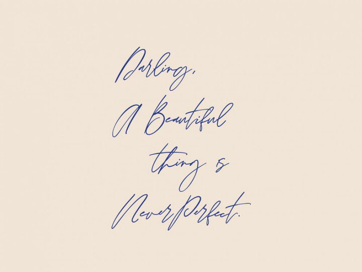 楽天市場 ハンドライティング 筆記体 タイポグラフィーの壁紙 輸入 カスタム壁紙 Photowall Beautiful Thing 貼ってはがせるフリース壁紙 不織布 海外取り寄せのため1カ月程度でお届け 代引き 後払い不可 壁紙屋本舗 カベガミヤホンポ