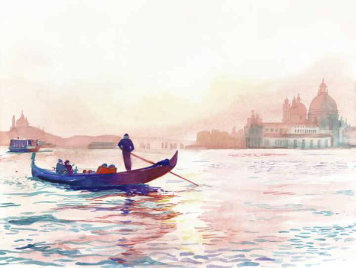 楽天市場 ゴンドラ ヴェネツィア 水彩画の壁紙 輸入 カスタム壁紙 Photowall Canal Grande Venice 162 貼ってはがせるフリース壁紙 不織布 海外取り寄せのため1カ月程度でお届け 代引き 後払い不可 壁紙屋本舗 カベガミヤホンポ