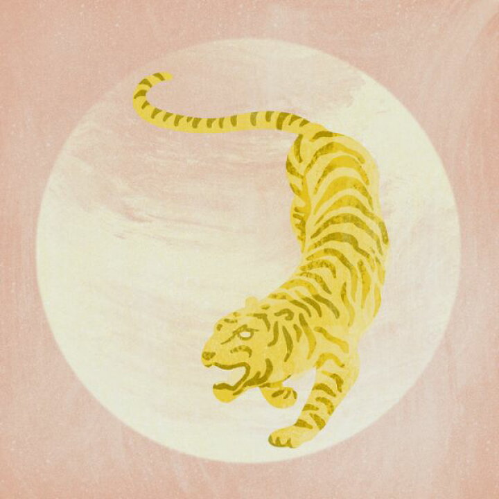 楽天市場 虎 トラ イラスト 黄色 イエロー ピンクの壁紙 輸入 カスタム壁紙 Photowall Tiger Pink 貼ってはがせるフリース壁紙 不織布 海外取り寄せのため1カ月程度でお届け 代引き 後払い不可 壁紙屋本舗 カベガミヤホンポ