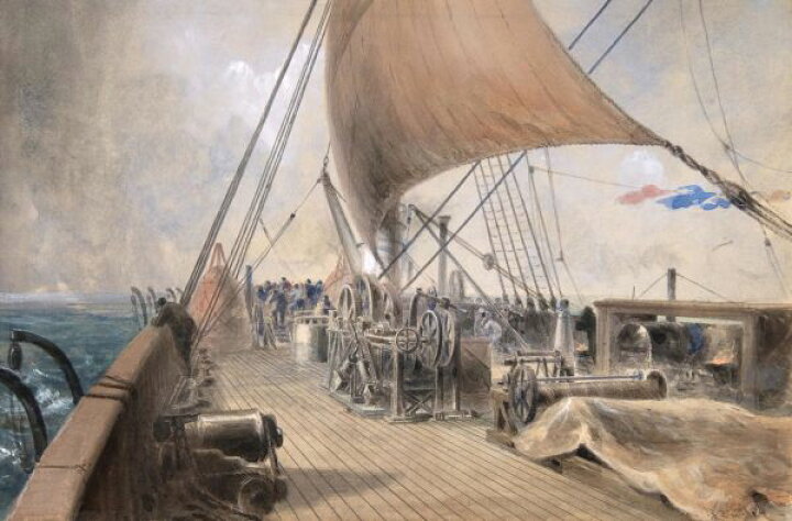 楽天市場 船 帆 帆船 絵画の壁紙 輸入 カスタム壁紙 Photowall Machinery In The Bows Robert Charles Dudley 貼ってはがせるフリース壁紙 不織布 海外取り寄せのため1カ月程度でお届け 代引き 後払い不可 壁紙屋本舗 カベガミヤホンポ