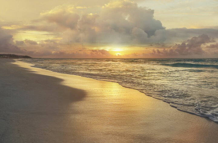 楽天市場 海岸 波打ち際 ビーチ 空の壁紙 輸入 カスタム壁紙 Photowall Sunrise Shore 貼ってはがせるフリース壁紙 不織布 海外取り寄せのため1カ月程度でお届け 代引き 後払い不可 壁紙屋本舗 カベガミヤホンポ