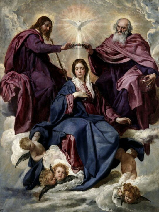 楽天市場 ベラスケス 聖母戴冠 聖母マリア 宗教画 絵画の壁紙 輸入 カスタム壁紙 Photowall Coronation Diego Velazquez 貼ってはがせるフリース壁紙 不織布 海外取り寄せのため1カ月程度でお届け 代引き 後払い不可 壁紙 屋本舗 カベガミヤホンポ
