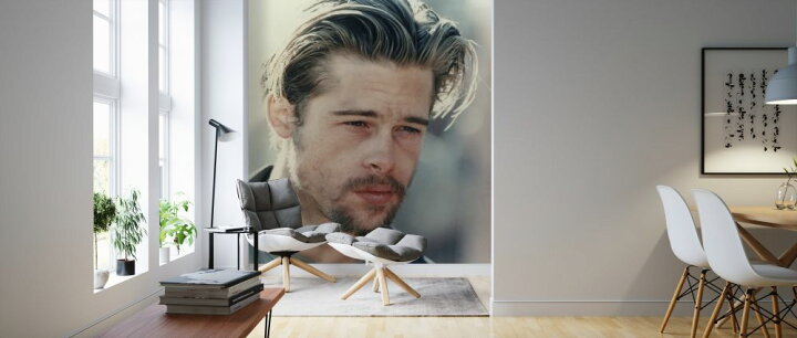 楽天市場 ブラッド ピット ブラピ カリフォルニア 映画の壁紙 輸入 カスタム壁紙 Photowall Kalifornia Brad Pitt 貼ってはがせるフリース壁紙 不織布 海外取り寄せのため1カ月程度でお届け 代引き 後払い不可 壁紙 屋本舗 カベガミヤホンポ