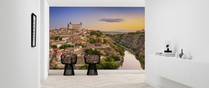 楽天市場 トレド スペイン 街並み 川の壁紙 輸入 カスタム壁紙 Photowall Toledo Skyline 貼ってはがせるフリース壁紙 不織布 海外取り寄せのため1カ月程度でお届け 代引き 後払い不可 壁紙屋本舗 カベガミヤホンポ
