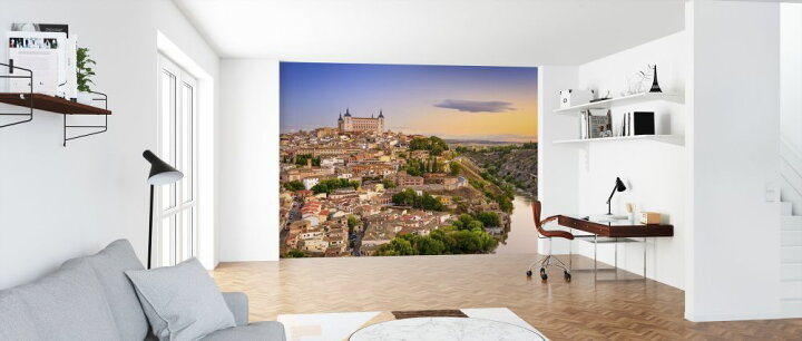 楽天市場 トレド スペイン 街並み 川の壁紙 輸入 カスタム壁紙 Photowall Toledo Skyline 貼ってはがせるフリース壁紙 不織布 海外取り寄せのため1カ月程度でお届け 代引き 後払い不可 壁紙屋本舗 カベガミヤホンポ