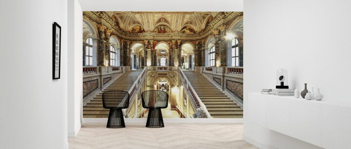 楽天市場 宮殿 お城 階段 大階段の壁紙 輸入 カスタム壁紙 Photowall Palace Staircase 貼ってはがせるフリース壁紙 不織布 海外取り寄せのため1カ月程度でお届け 代引き 後払い不可 壁紙屋本舗 カベガミヤホンポ