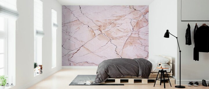楽天市場 大理石 マーブル ピンク テクスチャー フェイクの壁紙 輸入 カスタム壁紙 Photowall Pink Light Marble Stone 貼ってはがせるフリース壁紙 不織布 海外取り寄せのため1カ月程度でお届け 代引き 後払い不可 壁紙 屋本舗 カベガミヤホンポ