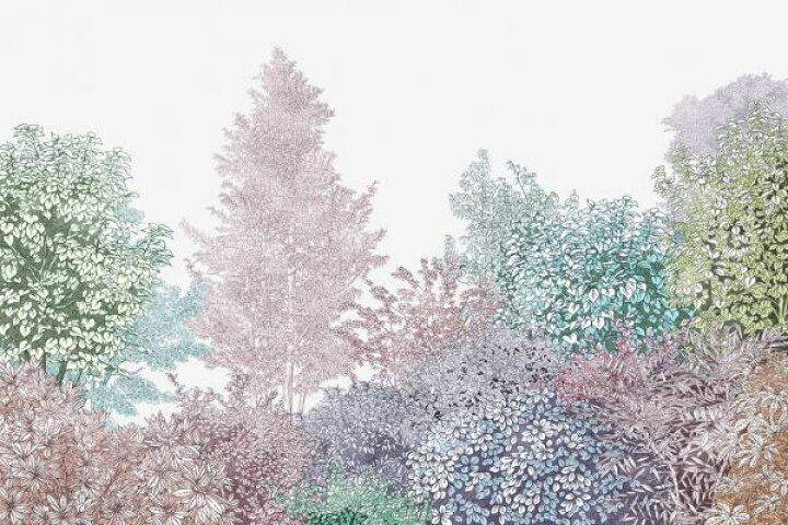 楽天市場 木 イラスト カラフルの壁紙 輸入 カスタム壁紙 Photowall Louwood Color Explosion 272 貼ってはがせるフリース壁紙 不織布 海外取り寄せのため1カ月程度でお届け 代引き 後払い不可 壁紙 屋本舗 カベガミヤホンポ