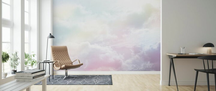 楽天市場 空 雲 グラデーション 青 ブルー 紫 パープルの壁紙 輸入 カスタム壁紙 Photowall Cloudy Sky 162 貼ってはがせるフリース壁紙 不織布 海外取り寄せのため1カ月程度でお届け 代引き 後払い不可 壁紙屋本舗 カベガミヤホンポ