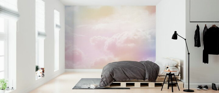 楽天市場 空 雲 グラデーション ピンクの壁紙 輸入 カスタム壁紙 Photowall Colorful Cloudy Sky 167 貼ってはがせるフリース壁紙 不織布 海外取り寄せのため1カ月程度でお届け 代引き 後払い不可 壁紙屋本舗 カベガミヤホンポ