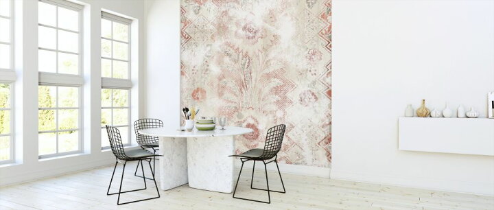 楽天市場 パターン エスニック 赤 レッドの壁紙 輸入 カスタム壁紙 Photowall World Traveler Textile 515 貼ってはがせるフリース壁紙 不織布 海外取り寄せのため1カ月程度でお届け 代引き 後払い不可 壁紙 屋本舗 カベガミヤホンポ