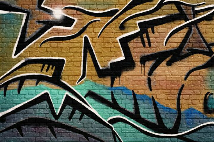楽天市場 グラフィティアート レンガ ブリック フェイクの壁紙 輸入 カスタム壁紙 Photowall Brick Wall Graffiti Brown 816 貼ってはがせるフリース壁紙 不織布 海外取り寄せのため1カ月程度でお届け 代引き 後払い不可 壁紙 屋本舗 カベガミヤホンポ