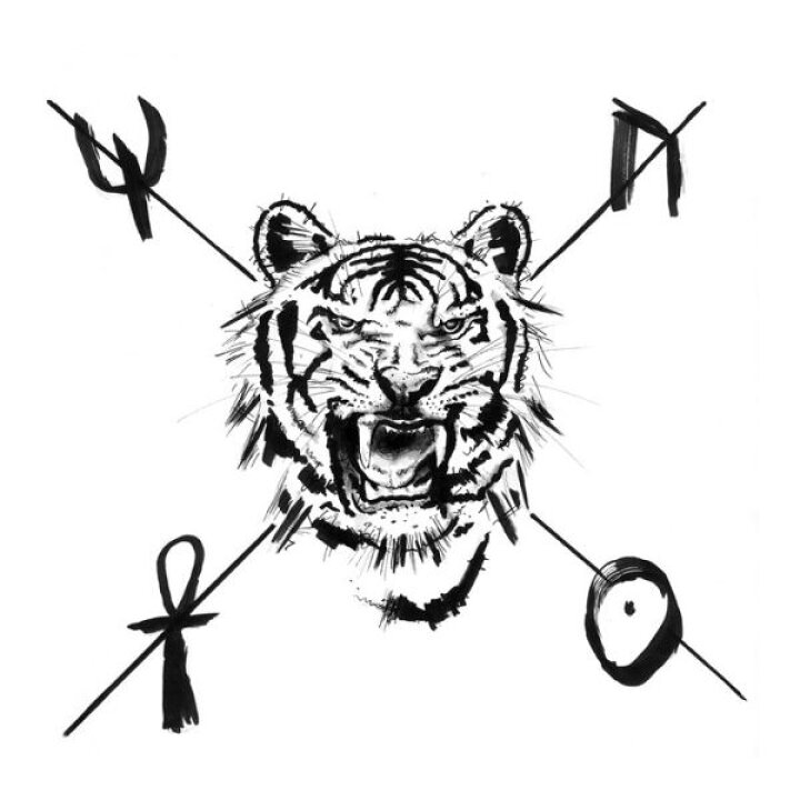 楽天市場 虎 トラ イラストの壁紙 輸入 カスタム壁紙 Photowall Mystic Tiger 貼ってはがせるフリース壁紙 不織布 海外取り寄せのため1カ月程度でお届け 代引き 後払い不可 壁紙屋本舗 カベガミヤホンポ