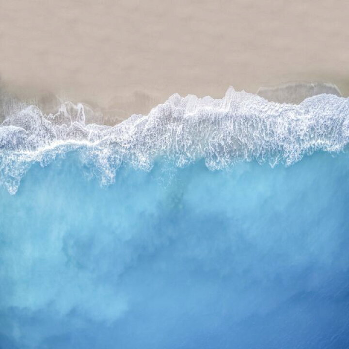 楽天市場 海 砂浜 ビーチ 波 波打ち際 青 ブルーの壁紙 輸入 カスタム壁紙 Photowall Top View Of The Sea 貼ってはがせるフリース壁紙 不織布 海外取り寄せのため1カ月程度でお届け 代引き 後払い不可 壁紙 屋本舗 カベガミヤホンポ