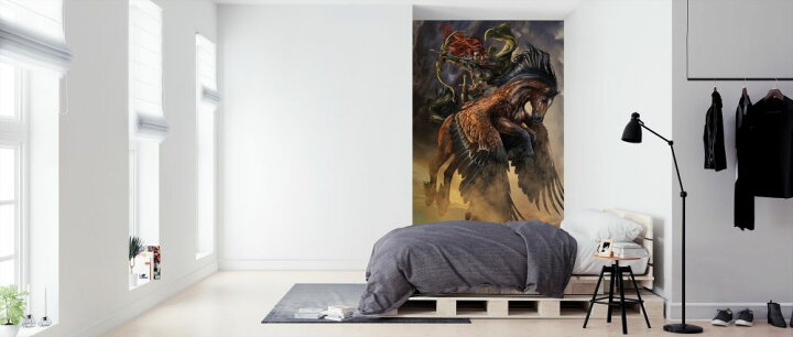 楽天市場 ファンタジー ウマ 馬 アーチャー 弓使い イラストの壁紙 輸入 カスタム壁紙 Photowall Pegasus Archer 貼ってはがせるフリース壁紙 不織布 海外取り寄せのため1カ月程度でお届け 代引き 後払い不可 壁紙屋本舗 カベガミヤホンポ