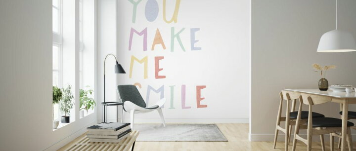 楽天市場 タイポグラフィー アルファベット カラフル パステルカラーの壁紙 輸入 カスタム壁紙 Photowall Lets Chase Rainbows 貼ってはがせるフリース壁紙 不織布 海外取り寄せのため1カ月程度でお届け 代引き 後払い不可 壁紙屋本舗 カベガミ