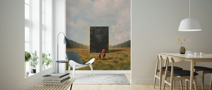 楽天市場 宇宙 空地 空 雲 シュールレアリズム アートの壁紙 輸入 カスタム壁紙 Photowall Son This Is The Universe 貼ってはがせるフリース壁紙 不織布 海外取り寄せのため1カ月程度でお届け 代引き 後払い不可 壁紙 屋本舗 カベガミヤホンポ