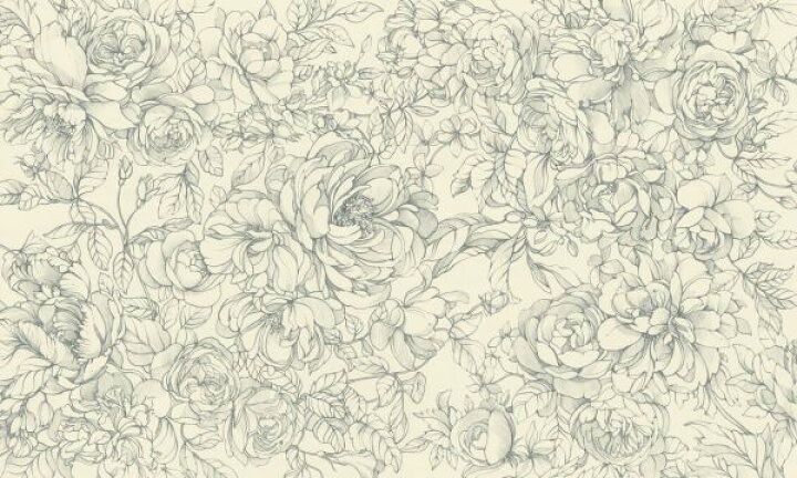 楽天市場 花 イラスト クラシックの壁紙 輸入 カスタム壁紙 Photowall Floralium Yellow 貼ってはがせるフリース壁紙 不織布 海外取り寄せのため1カ月程度でお届け 代引き 後払い不可 壁紙屋本舗 カベガミヤホンポ
