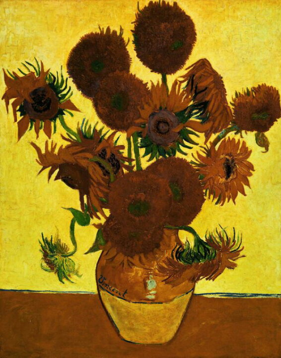 楽天市場 ゴッホ ひまわり 花 絵画 油彩画 クラシックアートの壁紙 輸入 カスタム壁紙 Photowall Sunflowers Vincent Van Gogh 255 貼ってはがせるフリース壁紙 不織布 海外取り寄せのため1カ月程度でお届け 代引き 後払い不可 壁紙屋本舗
