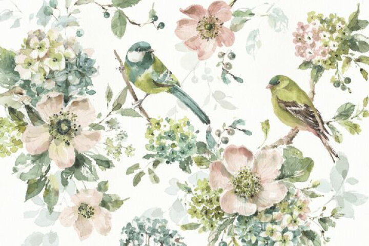 楽天市場 花 鳥 ナチュラル 水彩画 イラスト 緑 グリーン ピンクの壁紙 輸入 カスタム壁紙 Photowall Mint Crush White 261 貼ってはがせるフリース壁紙 不織布 海外取り寄せのため1カ月程度でお届け 代引き 後払い不可 壁紙 屋本舗 カベガミヤホンポ