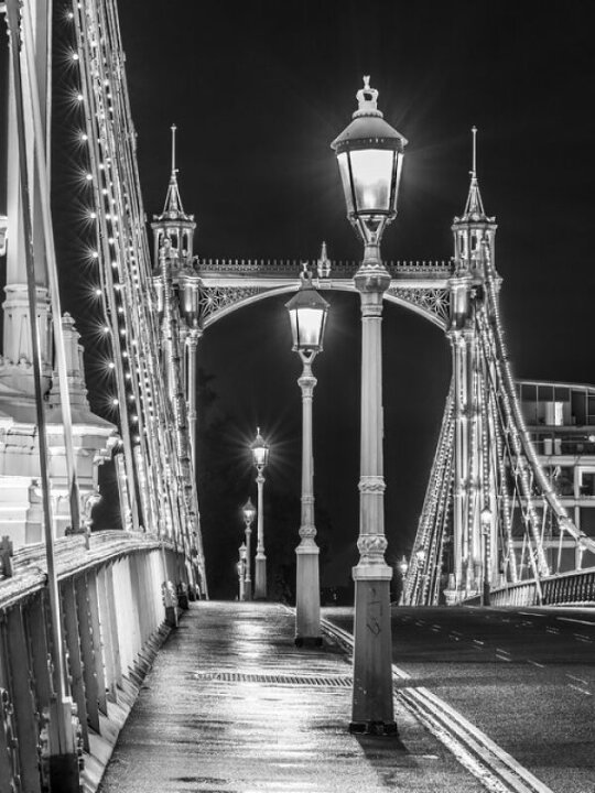 楽天市場 アルバート橋 ロンドン 街灯 モノクロ モノトーンの壁紙 輸入 カスタム壁紙 Photowall Albert Bridge 貼ってはがせるフリース壁紙 不織布 海外取り寄せのため1カ月程度でお届け 代引き 後払い不可 壁紙 屋本舗 カベガミヤホンポ