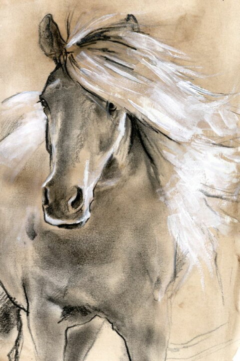 楽天市場 馬 ウマ 動物 デッサン スケッチ ベージュの壁紙 輸入 カスタム壁紙 Photowall Sketched Horse 貼ってはがせるフリース壁紙 不織布 海外取り寄せのため1カ月程度でお届け 代引き 後払い不可 壁紙屋本舗 カベガミヤホンポ