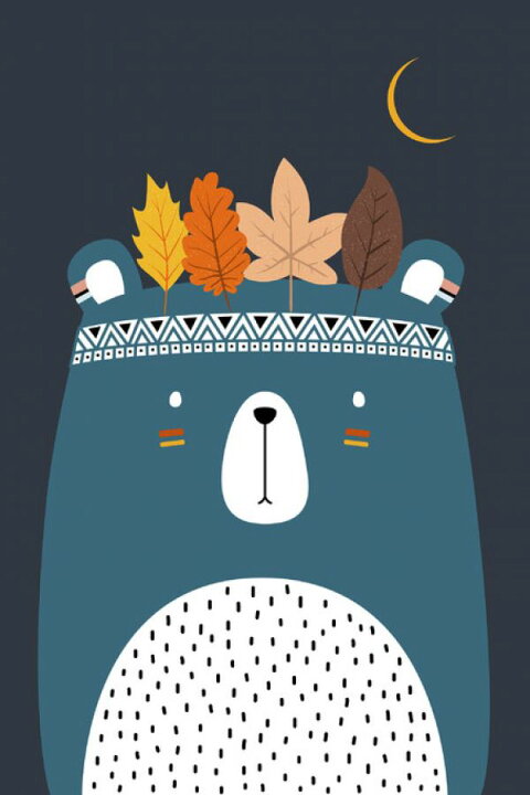 楽天市場 熊 クマ 動物 イラストの壁紙 輸入 カスタム壁紙 Photowall Cute Little Bear Turqouise 貼ってはがせるフリース壁紙 不織布 海外取り寄せのため1カ月程度でお届け 代引き 後払い不可 壁紙屋本舗 カベガミヤホンポ