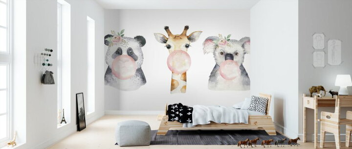 楽天市場 パンダ キリン コアラ 風船ガム 動物 花 イラスト キッズ 子ども部屋の壁紙 輸入 カスタム壁紙 Photowall Baby Animals Ii 貼ってはがせるフリース壁紙 不織布 海外取り寄せのため1カ月程度でお届け 代引き 後払い不可 壁紙屋本舗 楽天市場 パンダ キリン コアラ 風船ガム 動物 花 イラスト キッズ 子ども部屋の壁紙 輸入 カスタム壁紙 Photowall Baby Animals Ii 貼ってはがせるフリース壁紙 不織布 海外取り寄せのため1カ月程度でお届け 代引き 後払い不可 壁紙屋本舗