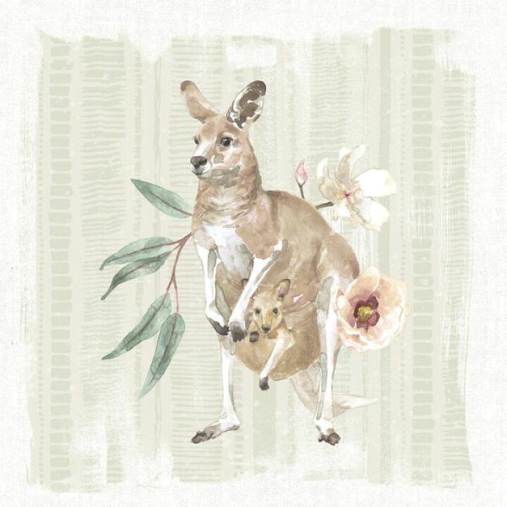 楽天市場 カンガルー 花 水彩画 イラスト 緑 グリーンの壁紙 輸入 カスタム壁紙 Photowall Aussie Love Ii 貼ってはがせるフリース壁紙 不織布 海外取り寄せのため1カ月程度でお届け 代引き 後払い不可 壁紙屋 本舗 カベガミヤホンポ