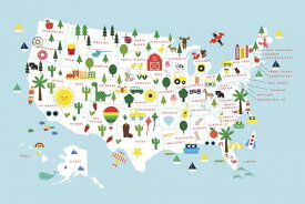 楽天市場 アメリカ 地図 イラスト フリーの通販