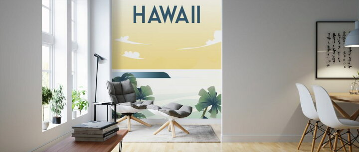 楽天市場 ハワイ ポスター 海 トロピカル ピンク タイポグラフィーの壁紙 輸入 カスタム壁紙 Photowall Hawaii 貼ってはがせるフリース壁紙 不織布 海外取り寄せのため1カ月程度でお届け 代引き 後払い不可 壁紙 屋本舗 カベガミヤホンポ