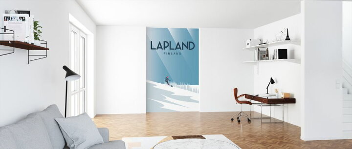楽天市場 ラップランド ポスター スキー 青 ブルー タイポグラフィーの壁紙 輸入 カスタム壁紙 Photowall Lapland 貼ってはがせるフリース壁紙 不織布 海外取り寄せのため1カ月程度でお届け 代引き 後払い不可 壁紙 屋本舗 カベガミヤホンポ