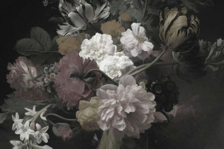 楽天市場 花 アンティーク クラシック 黒 ブラックの壁紙 輸入 カスタム壁紙 Photowall Poppies And Striped Tulips 280 貼ってはがせるフリース壁紙 不織布 海外取り寄せのため1カ月程度でお届け 代引き 後払い不可 壁紙屋本舗 カベガミヤホンポ