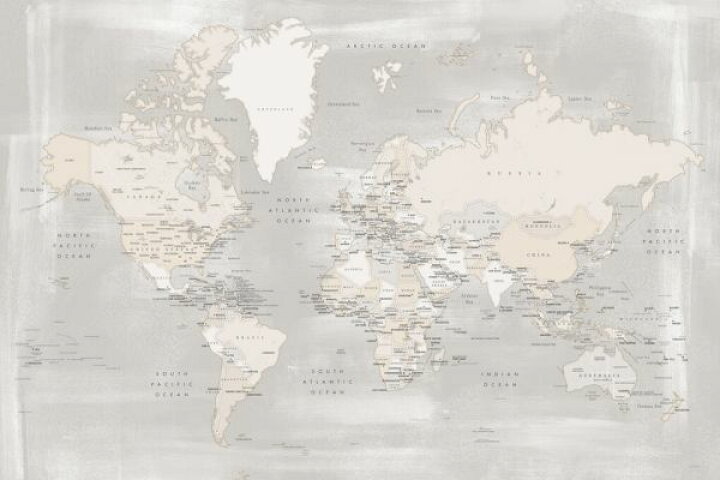 楽天市場 世界地図 ワールドマップの壁紙 輸入 カスタム壁紙 Photowall World Map With Capitals 貼ってはがせるフリース壁紙 不織布 海外取り寄せのため1カ月程度でお届け 代引き 後払い不可 壁紙 屋本舗 カベガミヤホンポ