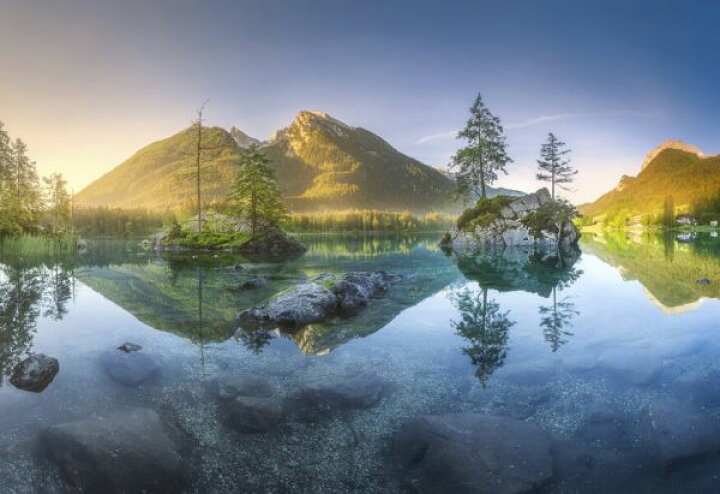 楽天市場 湖 山 反射 自然 風景 景色の壁紙 輸入 カスタム壁紙 Photowall Hintersee Lake Reflection 貼ってはがせるフリース壁紙 不織布 海外取り寄せのため1カ月程度でお届け 代引き 後払い不可 壁紙 屋本舗 カベガミヤホンポ