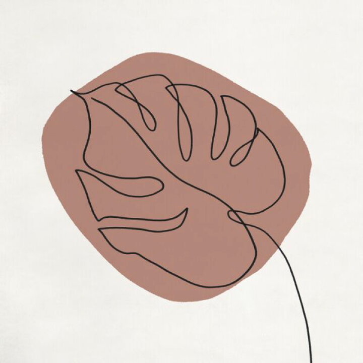 楽天市場 モンステラ 葉 ラインアート イラスト ピンクの壁紙 輸入 カスタム壁紙 Photowall Just Leaves Ii 貼ってはがせるフリース壁紙 不織布 海外取り寄せのため1カ月程度でお届け 代引き 後払い不可 壁紙 屋本舗 カベガミヤホンポ