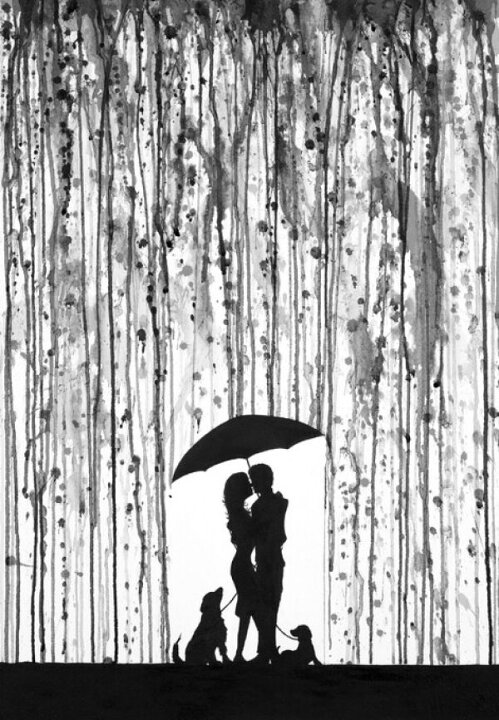 楽天市場 イラスト シルエット 傘 モノトーンの壁紙 輸入 カスタム壁紙 Photowall Entwined In Bw 貼ってはがせるフリース壁紙 不織布 海外取り寄せのため1カ月程度でお届け 代引き 後払い不可 壁紙屋本舗 カベガミヤホンポ