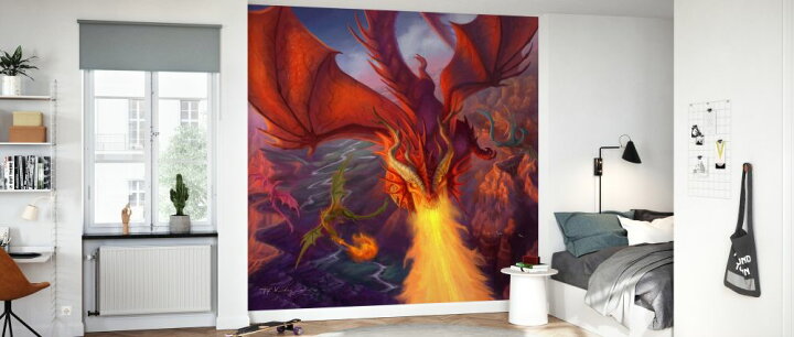 楽天市場 ドラゴン ファンタジー キッズ 子ども部屋 赤 レッドの壁紙 輸入 カスタム壁紙 Photowall Red Fire Dragon Over The Cliffs 貼ってはがせるフリース壁紙 不織布 海外取り寄せのため1カ月程度でお届け 代引き 後払い不可 壁紙屋本舗 楽天市場 ドラゴン ファンタジー キッズ 子ども部屋 赤 レッドの壁紙 輸入 カスタム壁紙 Photowall Red Fire Dragon Over The Cliffs 貼ってはがせるフリース壁紙 不織布 海外取り寄せのため1カ月程度でお届け 代引き 後払い不可 壁紙屋本舗