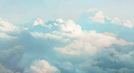 空 雲 青 ブルーの壁紙 輸入 カスタム壁紙 輸入壁紙 カスタム壁紙 PHOTOWALL / Calming Fluffy Clouds (e329972) 貼ってはがせるフリース壁紙(不織布) 【海外取寄せ商品】 【代引き・後払い不可】