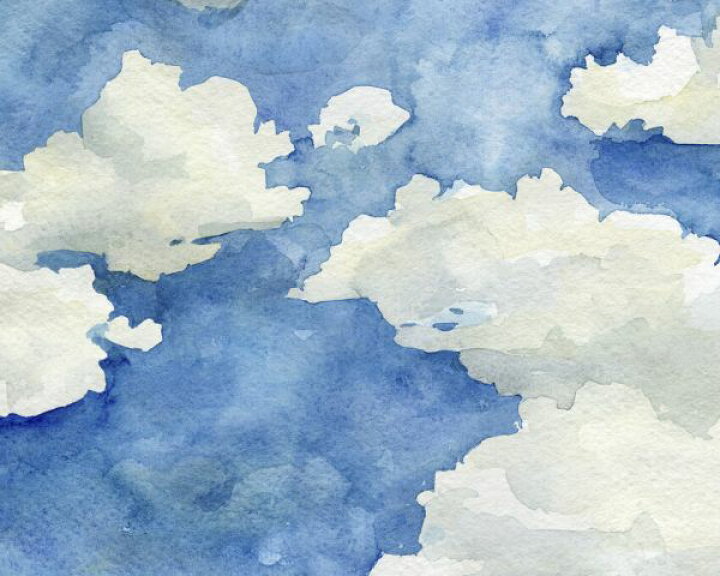 楽天市場 雲 空 水彩画 イラスト 青 ブルーの壁紙 輸入 カスタム壁紙 Photowall California Sky Ii 貼ってはがせるフリース壁紙 不織布 海外取り寄せのため1カ月程度でお届け 代引き 後払い不可 壁紙 屋本舗 カベガミヤホンポ