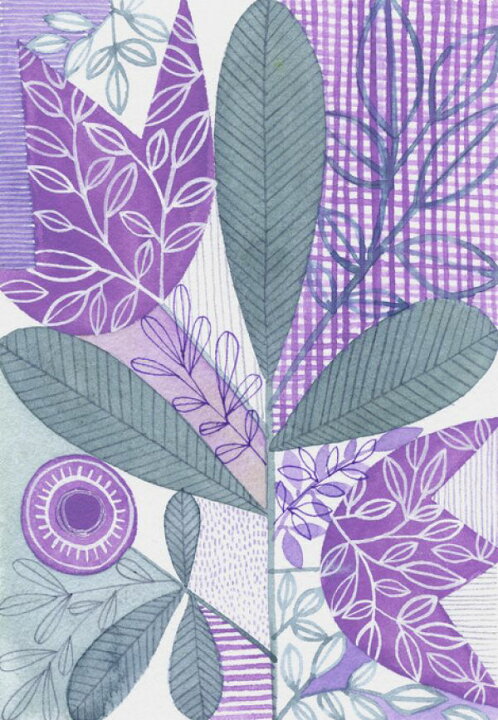 楽天市場 花 イラスト 紫 パープルの壁紙 輸入 カスタム壁紙 Photowall Black Botany Iv 貼ってはがせるフリース壁紙 不織布 海外取り寄せのため1カ月程度でお届け 代引き 後払い不可 壁紙屋本舗 カベガミヤホンポ