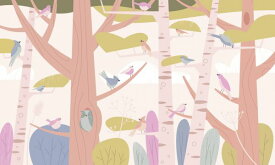 楽天市場 イラスト 鳥 壁紙の通販