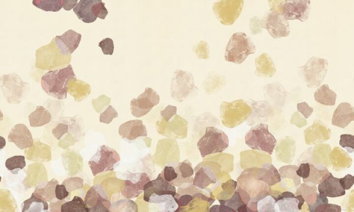 楽天市場 石 ストーン イラスト ピンク ベージュの壁紙 輸入 カスタム壁紙 Photowall Stony Beige 貼ってはがせるフリース壁紙 不織布 海外取寄せ商品 代引き 後払い不可 壁紙屋本舗 カベガミヤホンポ