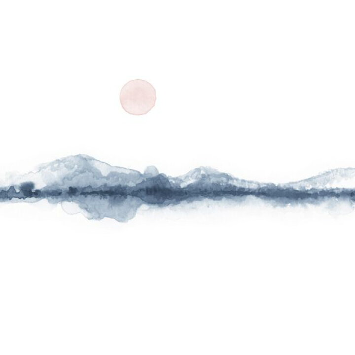 楽天市場 水彩画 山 風景の壁紙 輸入 カスタム壁紙 Photowall Sunset Watercolor In Blue And Pink 337 貼ってはがせるフリース壁紙 不織布 海外取寄せ商品 代引き 後払い不可 壁紙屋本舗 カベガミヤホンポ