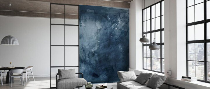 楽天市場 テクスチャー 青 ブルー 紺 ネイビーの壁紙 輸入 カスタム壁紙 Photowall Epic Pine Tree Landscape Ii 貼ってはがせるフリース壁紙 不織布 海外取寄せ商品 代引き 後払い不可 壁紙屋本舗 カベガミヤホンポ