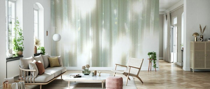 楽天市場 カーテン 窓 光 白 ホワイト 写真の壁紙 輸入 カスタム壁紙 Photowall Morning Window Curtain 貼ってはがせるフリース壁紙 不織布 海外取寄せ商品 代引き 後払い不可 壁紙屋本舗 カベガミヤホンポ