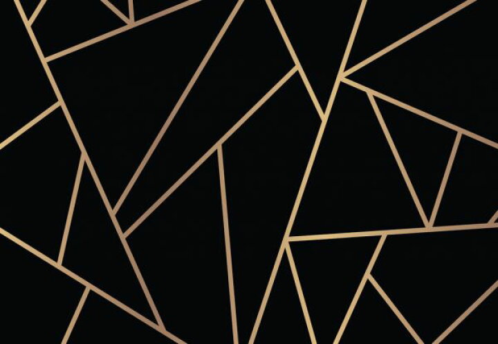 楽天市場 抽象画 幾何学 線 ライン 金 ゴールド 黒 ブラックの壁紙 輸入 カスタム壁紙 Photowall Geometric Golden Line Art 貼ってはがせるフリース壁紙 不織布 海外取寄せ商品 代引き 後払い不可 壁紙屋本舗 カベガミヤホンポ