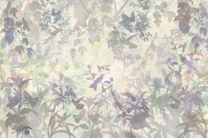楽天市場 花 鳥 イラスト パステルカラーの壁紙 輸入 カスタム壁紙 Photowall Birds In Watercolor Garden 貼ってはがせるフリース壁紙 不織布 海外取寄せ商品 代引き 後払い不可 壁紙屋本舗 カベガミヤホンポ