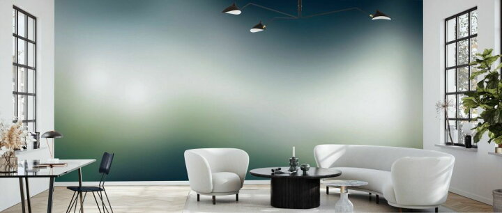 楽天市場 グラデーション テクスチャー 緑 グリーンの壁紙 輸入 カスタム壁紙 Photowall Aura Ocean Green 貼ってはがせるフリース壁紙 不織布 海外取寄せ商品 代引き 後払い不可 壁紙屋本舗 カベガミヤホンポ